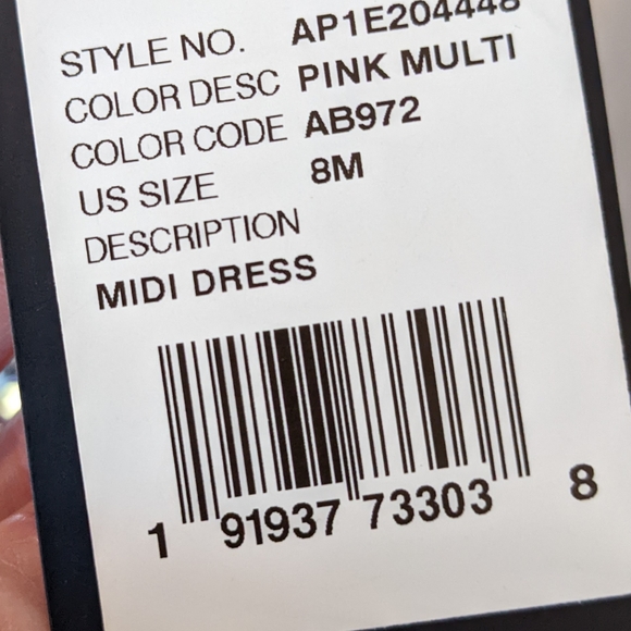 NWT Adrianna Papell Sequin Dress - Picture 8 of 8